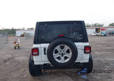 2021 Jeep Wrangler Unlimited Sport S 4X4 from USA, damaged, VIN 1C4HJXDN7MW647934